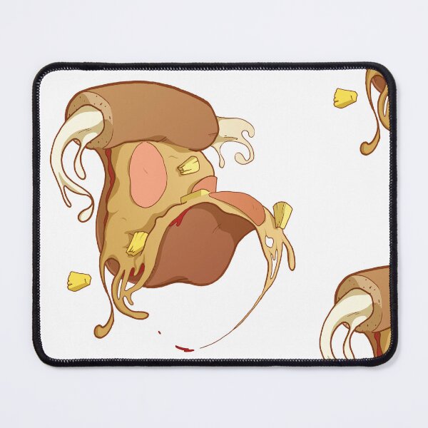 Item preview, Floating Hawaiian Cheese-Stuffed Crust Pizza | Hand Drawn Digital Art designed and sold by PixelBrujeria.