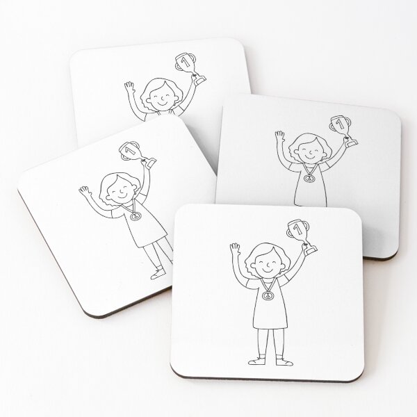 Item preview, Female Winner Lifting Medal designed and sold by rasagamastore.