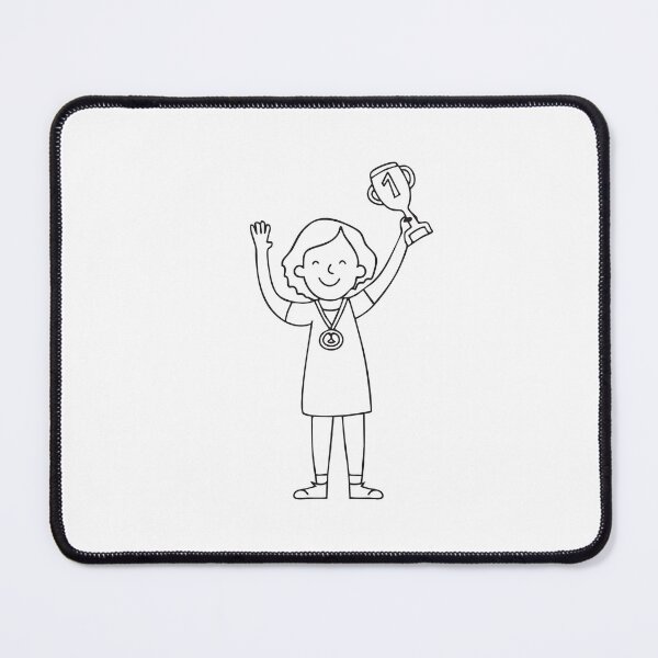 Item preview, Female Winner Lifting Medal designed and sold by rasagamastore.