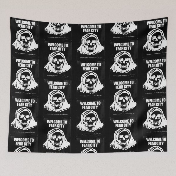 Item preview, Welcome To Fear City - Nyc New York 1977 Tourism Crime Warning Retro designed and sold by TeeBTees.