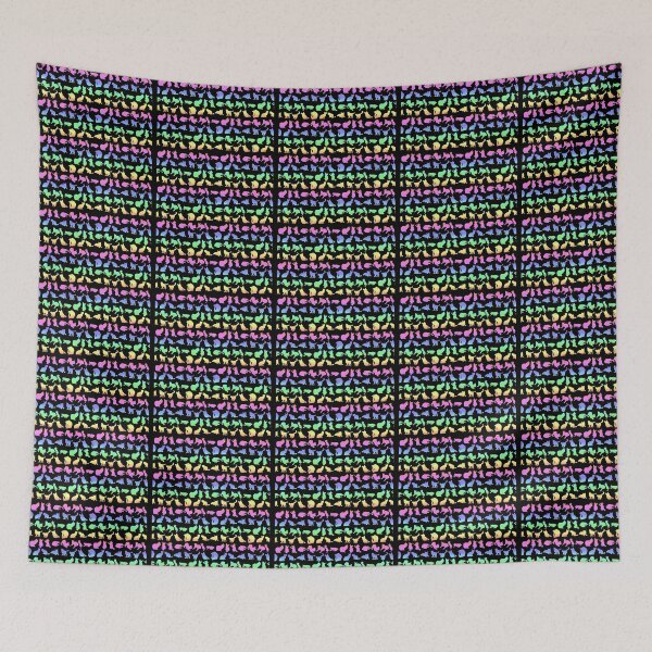 Item preview, Repeat Rainbow Kitten designed and sold by DesignMustangd.