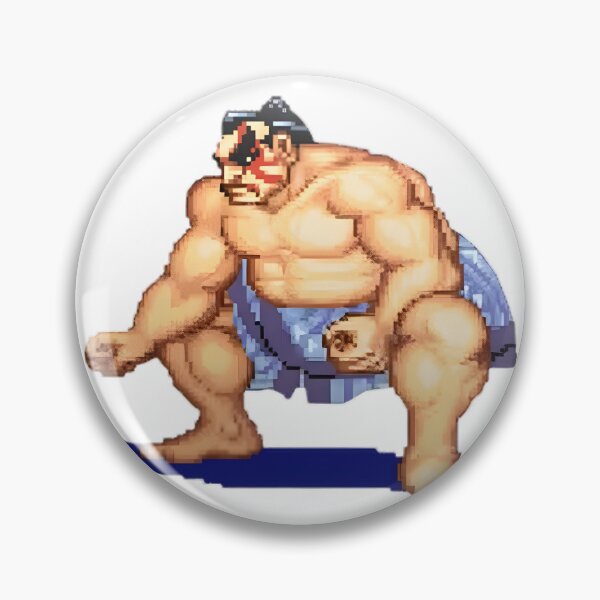 Item preview, Street Fighter Inspired E Honda Character Artwork designed and sold by HeyCoops.