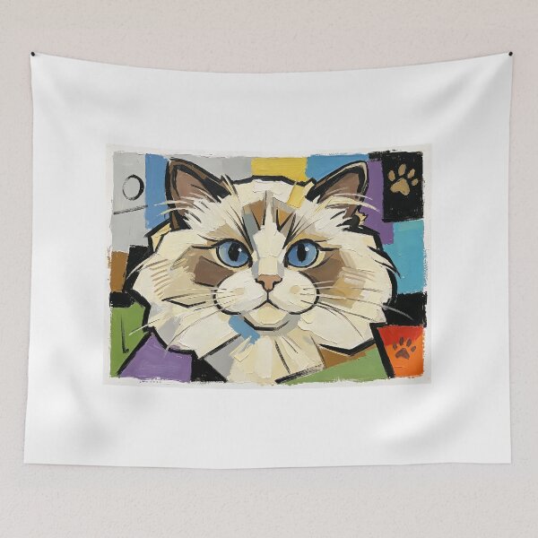 Item preview, impasto portrait designed and sold by forget45studio.