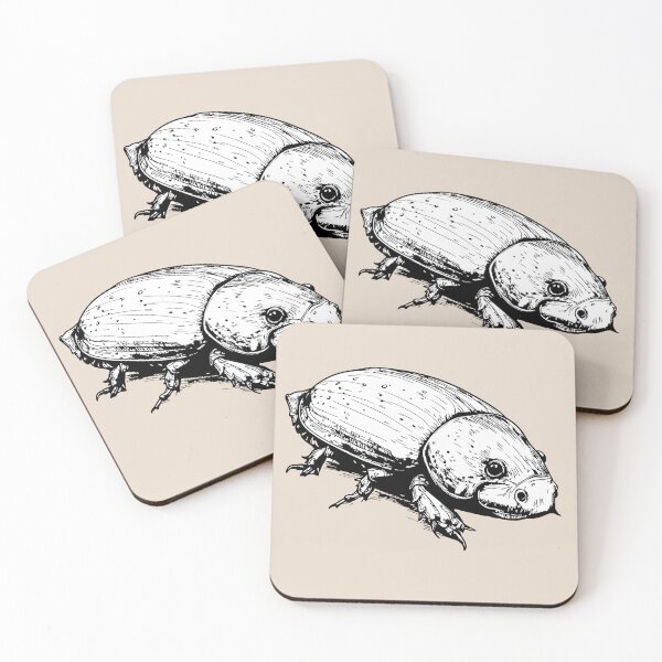 Item preview, Vintage Beetle Entomology Sketch Ink Drawing designed and sold by Litely.