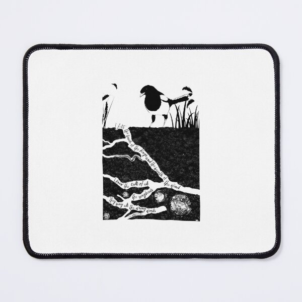 Item preview, Magpie Roots Poetry Bird Coins Illustration designed and sold by Gracieehner.