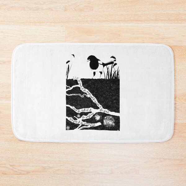 Item preview, Magpie Roots Poetry Bird Coins Illustration designed and sold by Gracieehner.