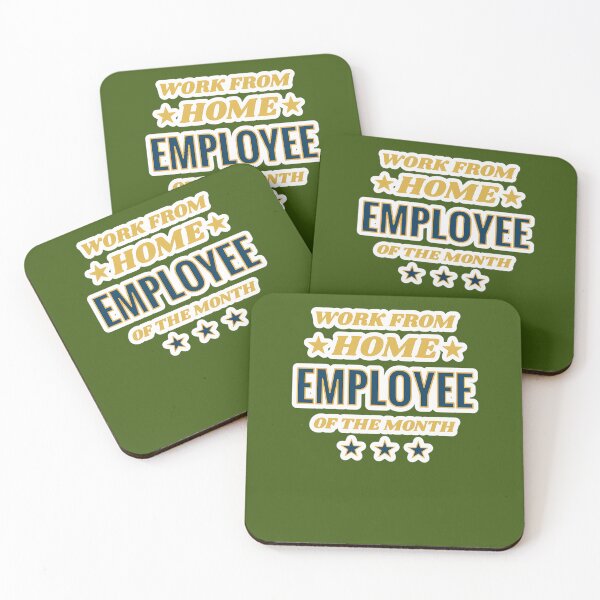 Item preview, Work From Home Employee Of The Month 720 designed and sold by CustomsBotk.