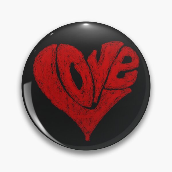 Item preview, Love Typography in Heart Shape Crayon  designed and sold by rulamin.