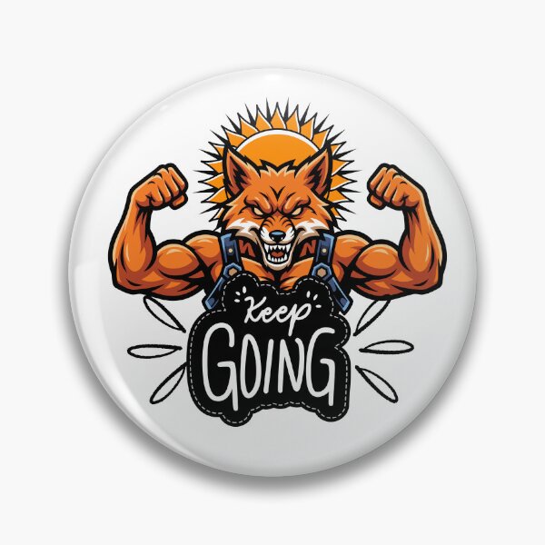Item preview,  Keep Going Wolf – Powerful Motivation & Strength Design designed and sold by Palette _Vibes.