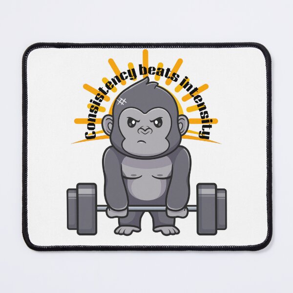 Item preview, Strong Gorilla Gym Workout – Powerlifting Fitness Design designed and sold by Palette _Vibes.