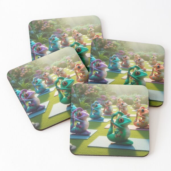 Item preview, Frog Yoga Retreat designed and sold by ThatRockChic.