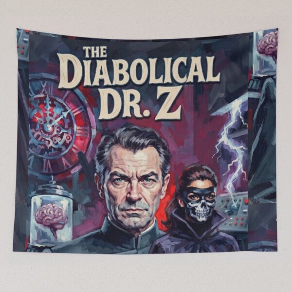 Item preview, The Diabolical Dr. Z Fine Art Tribute designed and sold by Art's Diner.