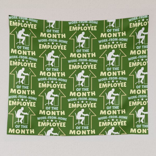Item preview, Work From Home Employee Of The Month Telecommuting Remote Working Telework Straight And Teleworker Gift 271 designed and sold by CustomsBotk.