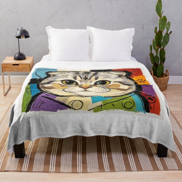 Item preview, impasto portrait designed and sold by forget45studio.