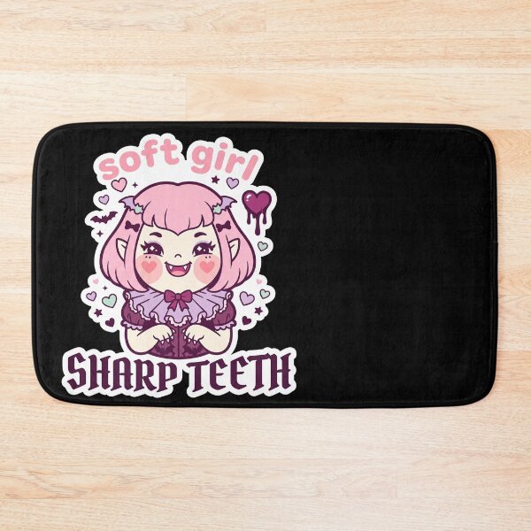 Item preview, Soft Girl, Sharp Teeth — Pastel Goth Vampire Girl designed and sold by TheCalmEdit.