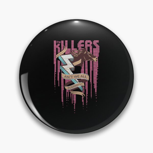 Artikelvorschau, The Killers Music Horse Lightning Bolt Runaways Art entworfen und verkauft von Gracieehner.
