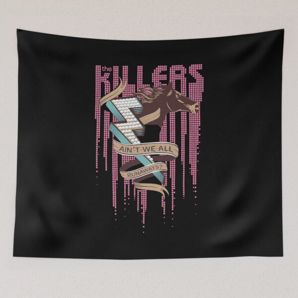Item preview, The Killers Music Horse Lightning Bolt Runaways Art designed and sold by Gracieehner.