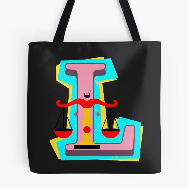 Item preview, Retro Libra Zodiac Sign – Colorful Scales Astrology Design designed and sold by Palette _Vibes.