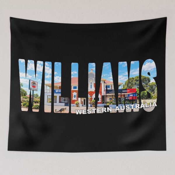 Item preview, WILLIAMS Western Australia - Hotel Pub Weatbelt Region Albany Highway designed and sold by Adam Gormley.