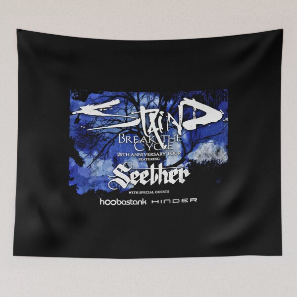 Item preview, Staind Break The Cycle 25th Anniversary Tour 2026 Music Fan designed and sold by Raileymouse.