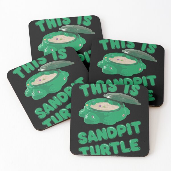 Item preview, Retro Sandpit Turtle Playtime Nostalgia Item designed and sold by Gracieehner.