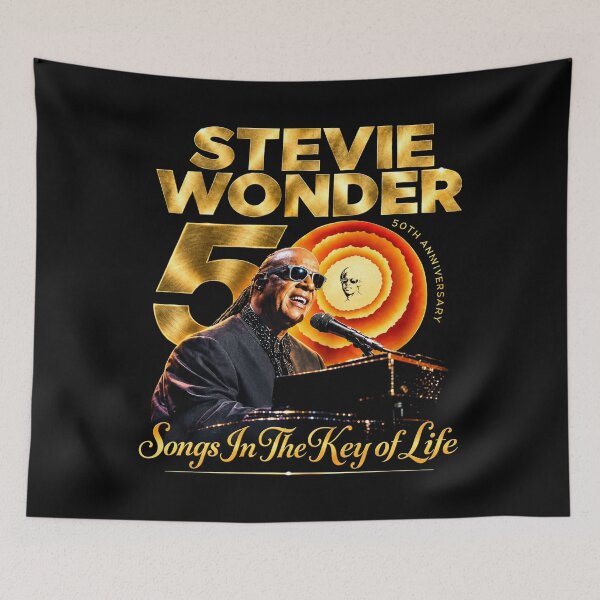 Item preview, Stevie Wonder - 50th Anniversary Tour designed and sold by HoneyMonday.