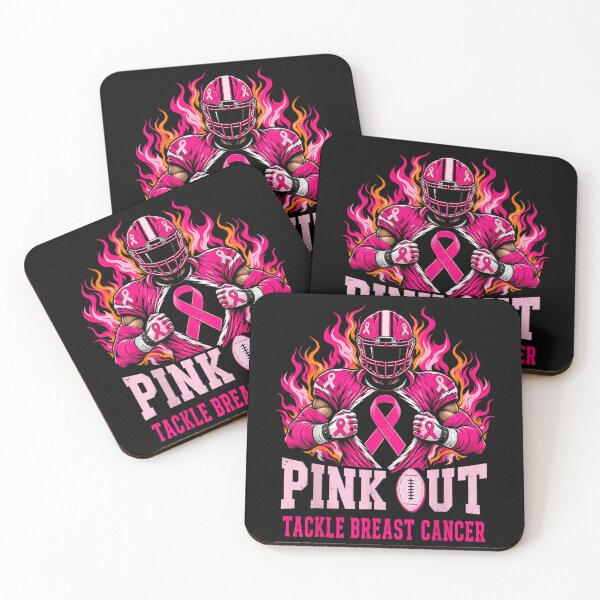 Item preview, Pink Out Tackle Breast Cancer Awareness American Football  designed and sold by Altenpendinton.
