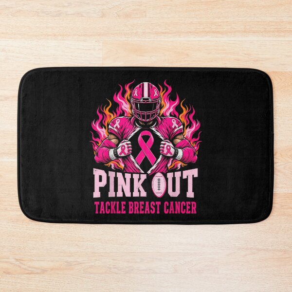 Item preview, Pink Out Tackle Breast Cancer Awareness American Football  designed and sold by Altenpendinton.