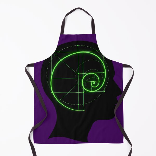 Item preview, Golden Ratio Fibonacci Spiral Corporate Psychology Neon Art designed and sold by PERSPECTIVERED.