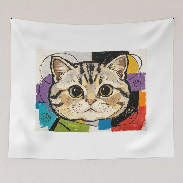 Item preview, impasto portrait designed and sold by forget45studio.
