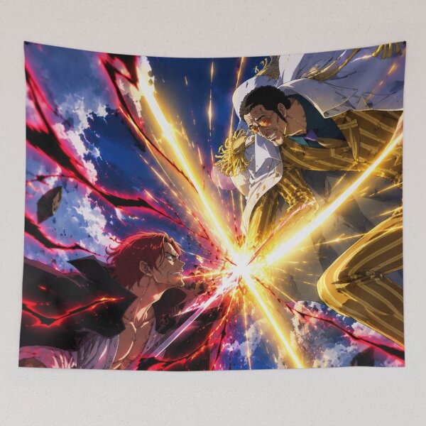 Item preview, Kizaru Vs Shanks designed and sold by jinwooo.