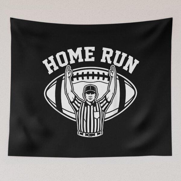 Item preview, Home Run Funny Football Referee Touchdown Sports  designed and sold by Altenpendinton.