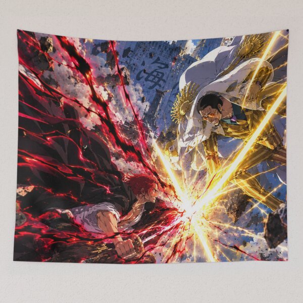 Item preview, Kizaru Vs Shanks designed and sold by jinwooo.