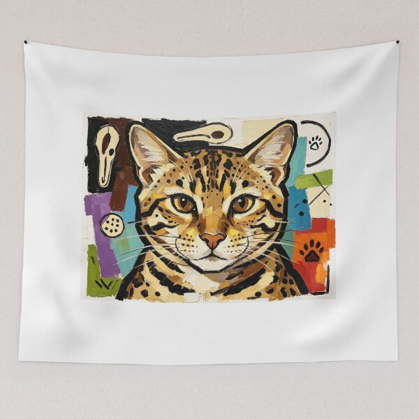 Item preview, impasto portrait designed and sold by forget45studio.