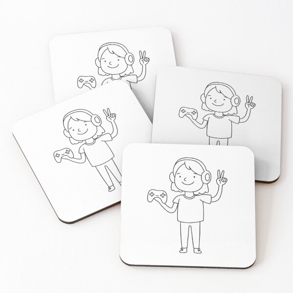 Item preview, Gamer Making Victory Sign with Joystick designed and sold by rasagamastore.