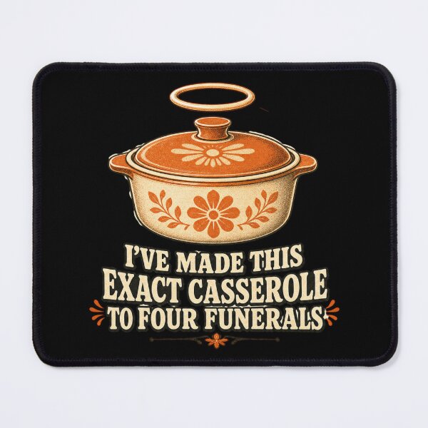Item preview, I've Made This Exact Casserole To Four Funerals Shirt, Funny Church Lady T-Shirt, Midwest Humor Tee, Casserole Gift Shirt, Vintage Retro Cooking Graphic designed and sold by TshirtsLabs.