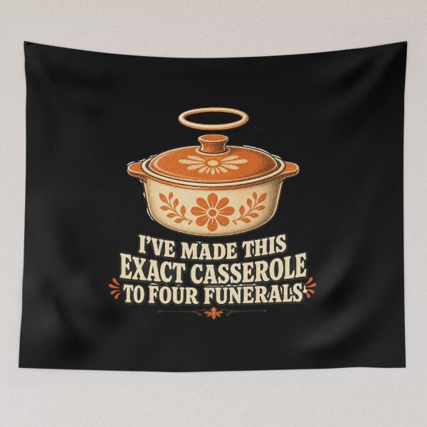 Item preview, I've Made This Exact Casserole To Four Funerals Shirt, Funny Church Lady T-Shirt, Midwest Humor Tee, Casserole Gift Shirt, Vintage Retro Cooking Graphic designed and sold by TshirtsLabs.