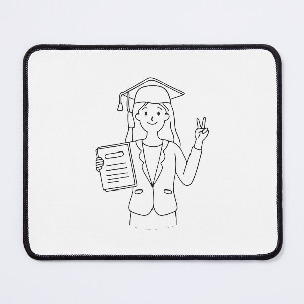 Item preview, Student Making V Sign with Certificate designed and sold by rasagamastore.