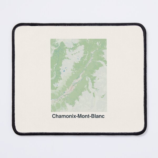 Item preview, Chamonix Minimalistic Map Art designed and sold by MapsNerd.