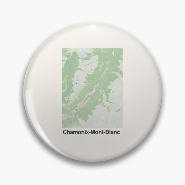 Item preview, Chamonix Minimalistic Map Art designed and sold by MapsNerd.