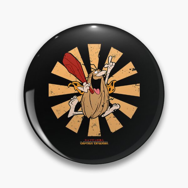 Item preview, Capitán Cavernícola Retro Japonés designed and sold by SanJayyy8318.