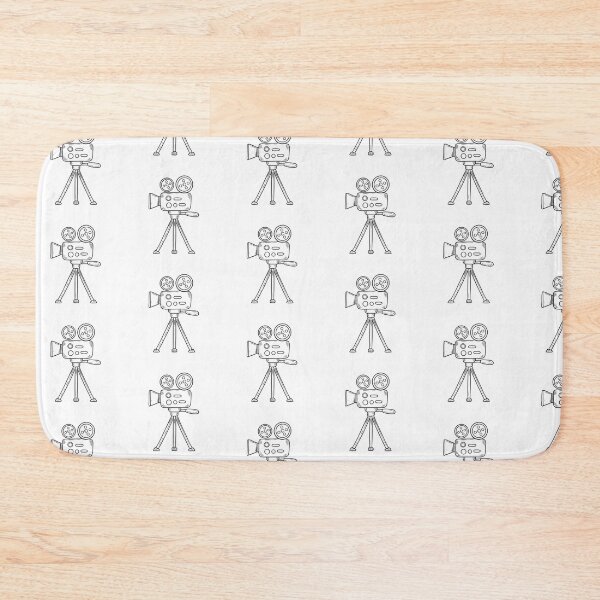 Item preview, An illustration of video camera on a tripod designed and sold by rasagamastore.