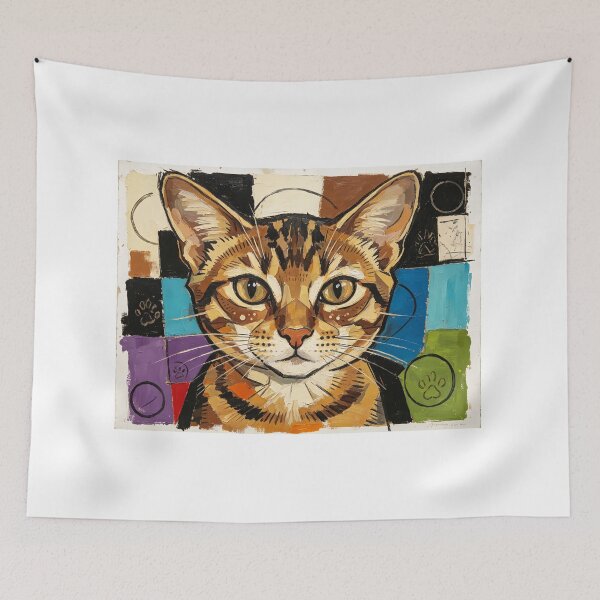 Item preview, impasto portrait designed and sold by forget45studio.