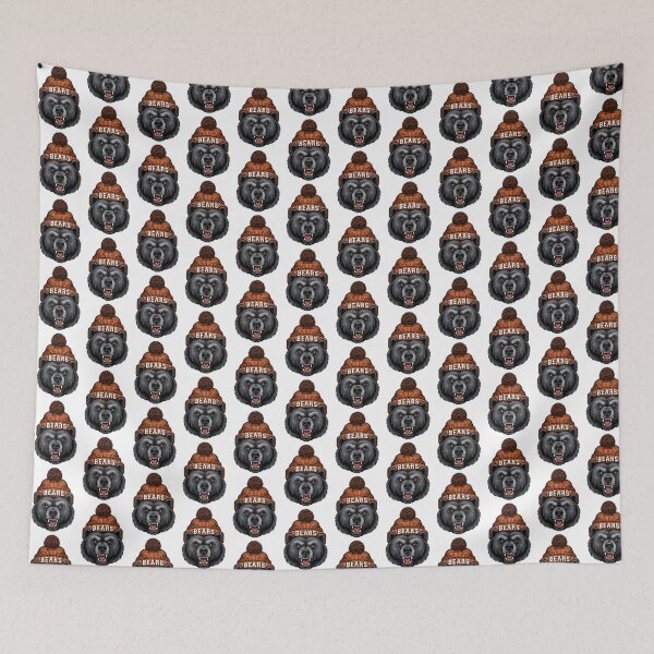 Item preview, Chicago Bears Inspired Football Team Mascot Illustration designed and sold by Daniel Caspi.
