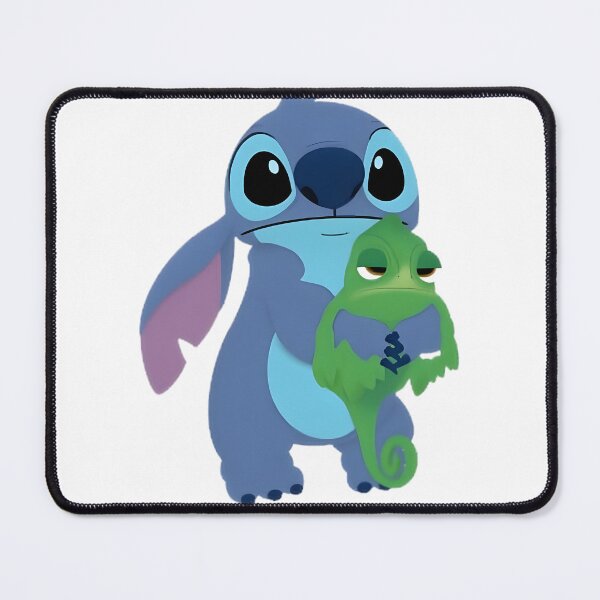 Item preview, Cute Stitch and Pascal Inspired Cartoon Character Design designed and sold by styleluxscom.