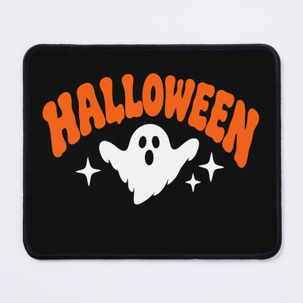 Item preview, Helloween Cute Spooky Ghost Typography designed and sold by mazyoy.