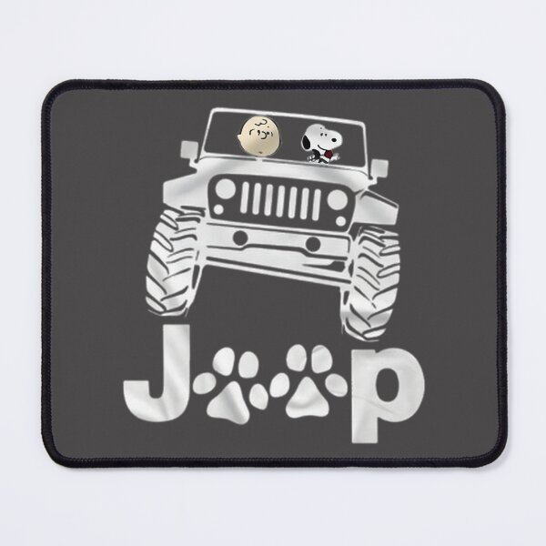 Item preview, Snoopy and Charlie Brown Offroad Adventure Illustration Design designed and sold by Surface-arts.