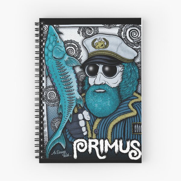 Item preview, Primus Inspired Captain Fish Art designed and sold by HowardWill.