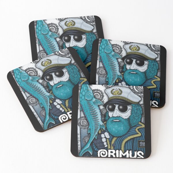Item preview, Primus Inspired Captain Fish Art designed and sold by HowardWill.