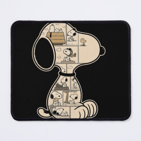 Item preview, Vintage Snoopy Comic Strip Collage Classic Peanuts Artwork designed and sold by wallflower2war.